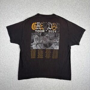 G59 Grey Day Tour 2021 T-Shirt Mens Large Black Suicideboys Concert Graphic Tee
